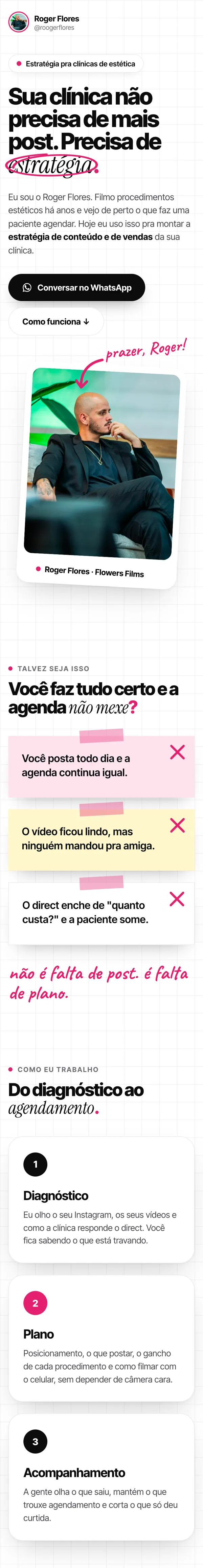 Prévia do site rogerflores.com.br